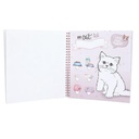 CREA TU LIBRO DE COLOREAR KITTY TOP MODEL