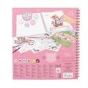 CREA TU LIBRO DE COLOREAR KITTY TOP MODEL
