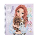 CUADERNO COLOREAR CREA TU PERRITO TOP MODEL