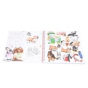 CUADERNO COLOREAR CREA TU PERRITO TOP MODEL
