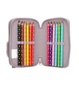 ESTUCHE DOBLE PENGUIN PRINCESS MIMI