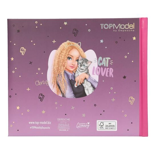 LIBRO AMISTAD REBEL KITTY TOP MODEL