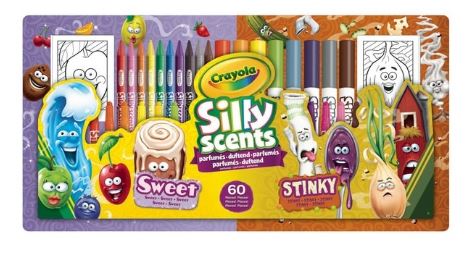 Crayola Set Actividades Los Olorosos - Tarjetas Coloreables y Rotuladores Perfumados