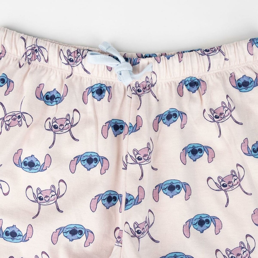 PIJAMA CORTO STITCH AZUL T.M