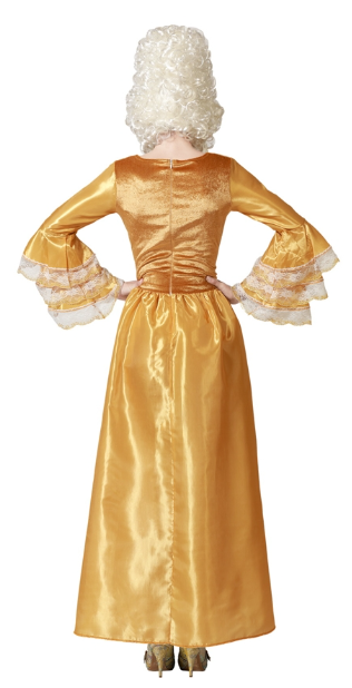 DISFRAZ CORTESANA DORADO XL