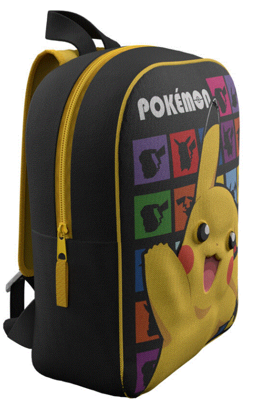 MOCHILA POKEMON 3D EVA