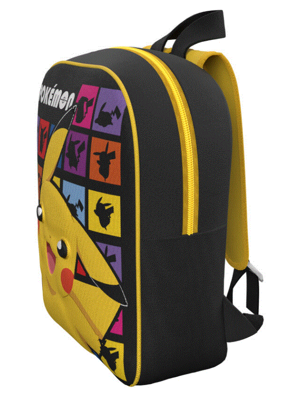 MOCHILA POKEMON 3D EVA