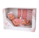 MUÑECA ARIA ROSA C/BOLSO 38