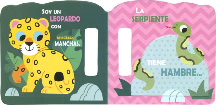 DESCUBRE Y TOCA ANIMALES DE LA SELVA