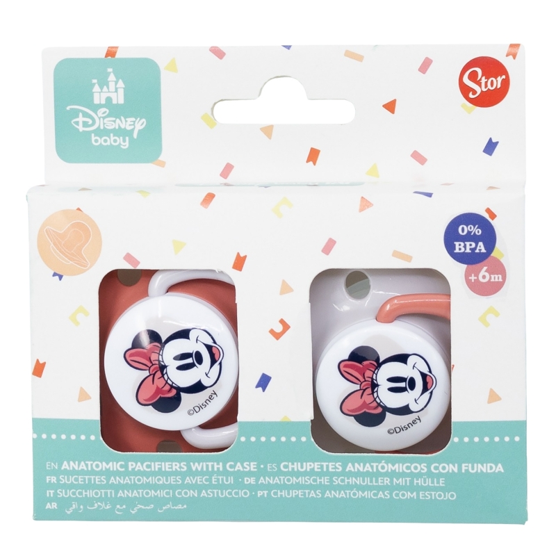 CHUPETE MINNIE ANATOMICO(SET 2)