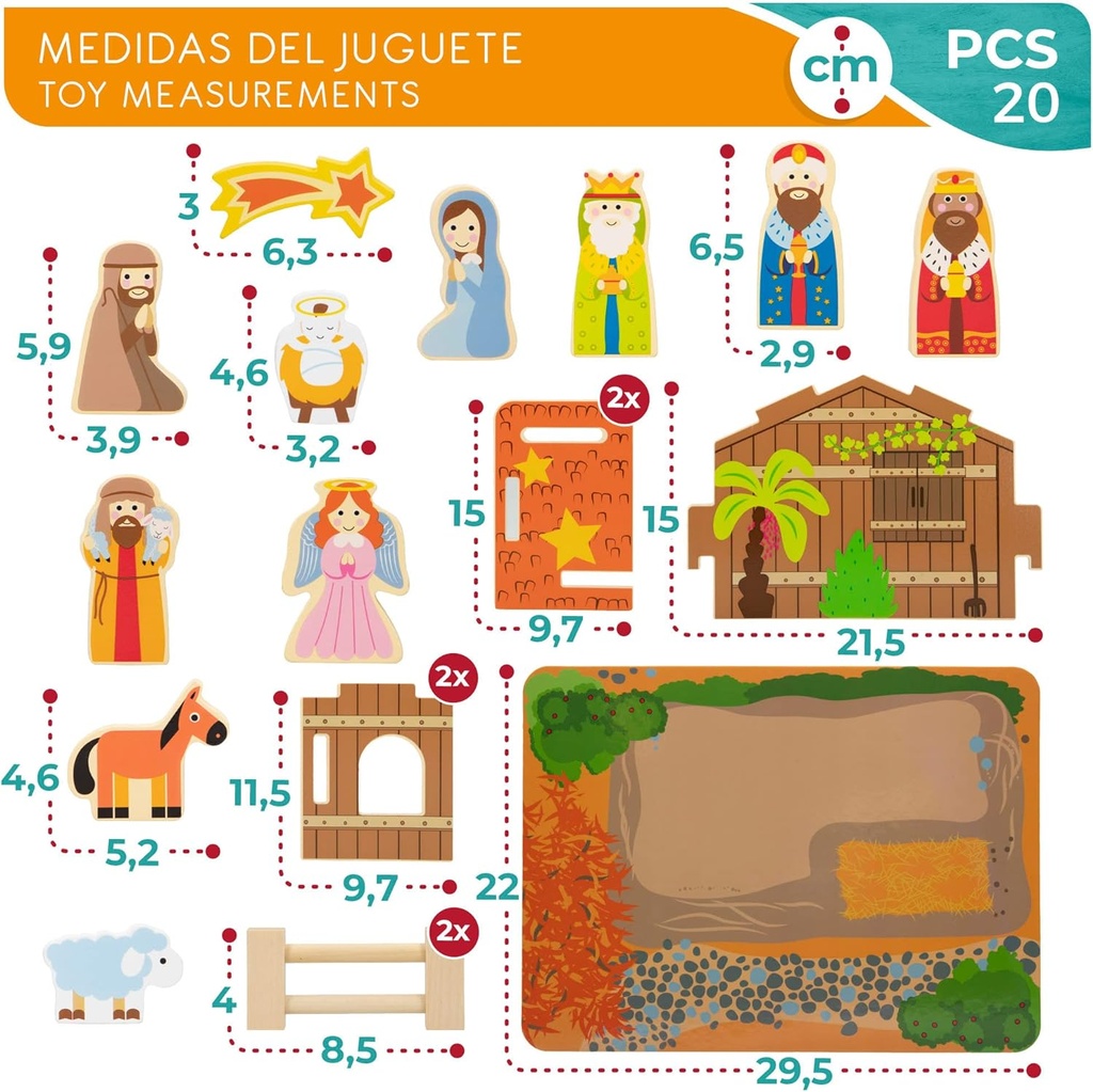 BELEN MADERA 20 P.