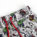 BERMUDA BAÑO MARVEL GRIS T.8