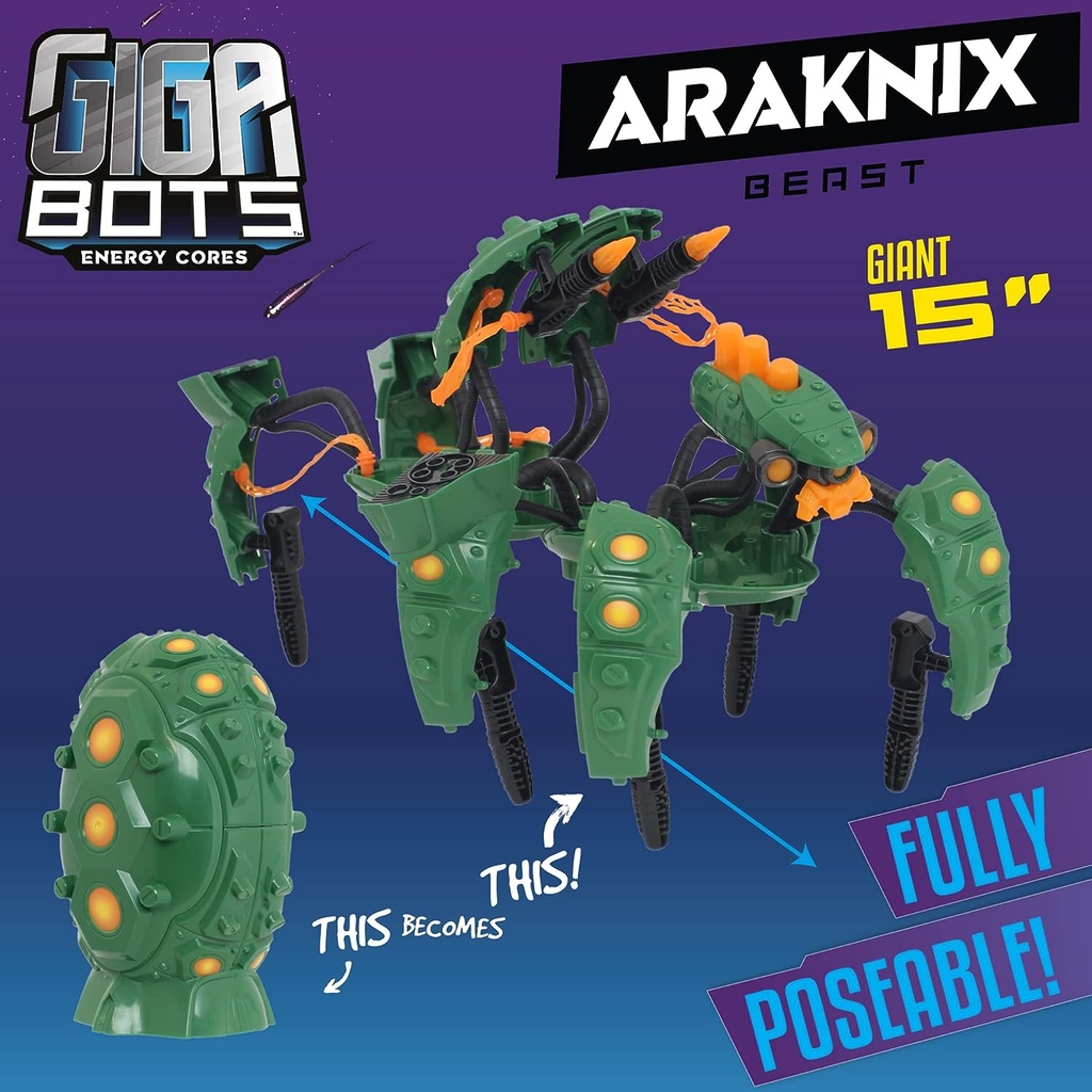 BESTIAS GIGABOTS-ARAKNIX