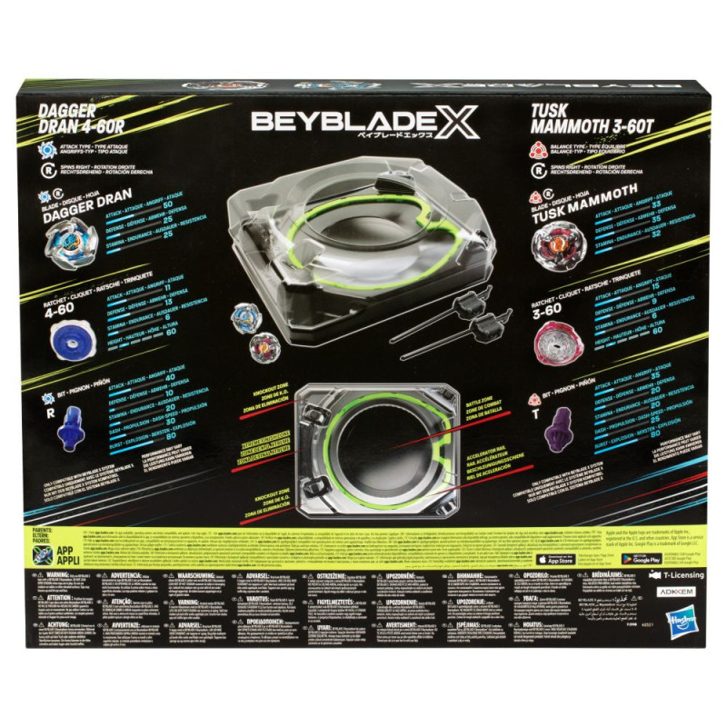 BEYBLADE SET BATALLA XTREME