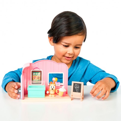 BLUEY MINI PLAYSET C/FIG.SURT.