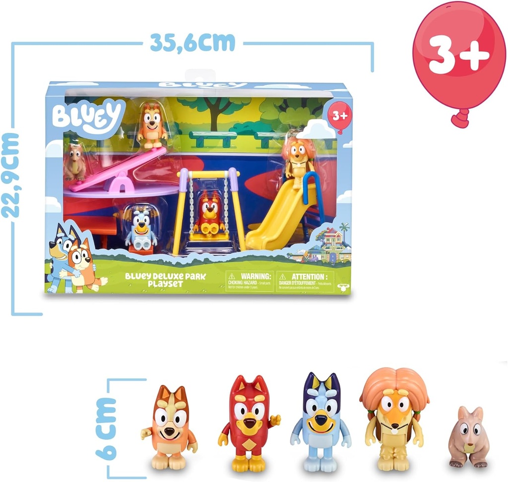 BLUEY PLAYSET DE JUEGOS