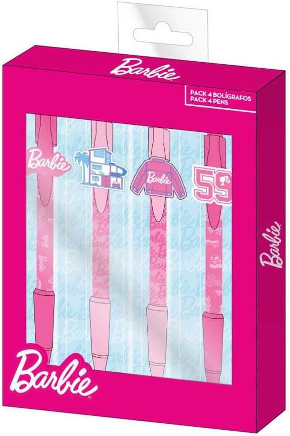 BOLIGRAFO BARBIE (PACK 4)