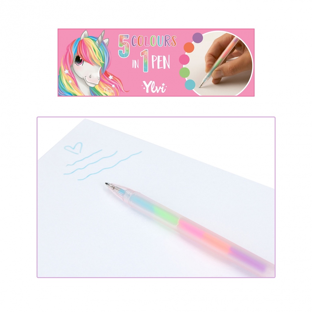 BOLIGRAFO GEL UNICORNIO YLVI