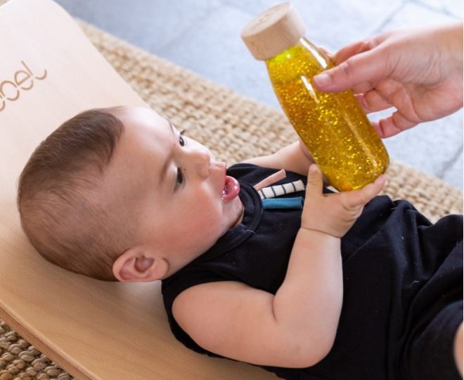 BOTELLA SENSORIAL AMARILLA