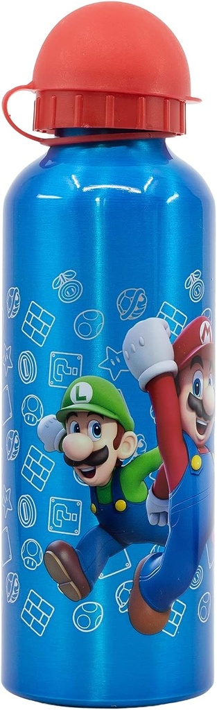 BOTELLA SUPER MARIO ALUM.530