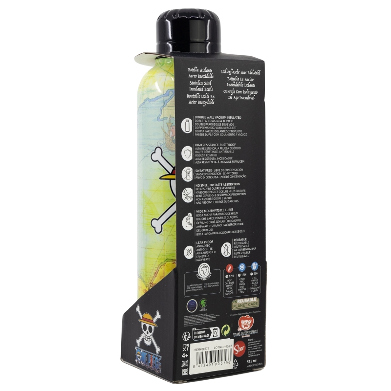 BOTELLA TERMO ONE PIECE 515 ML.