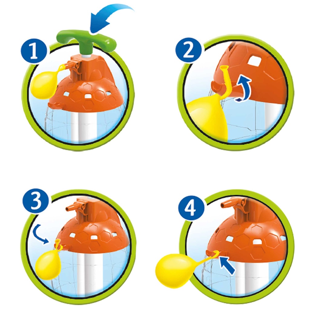 BOTELLA+80 GLOBOS AGUA