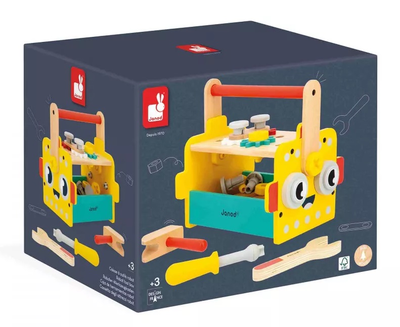 BRICO'KIDS - CAJA DE HERRAMIENTAS ROBOT