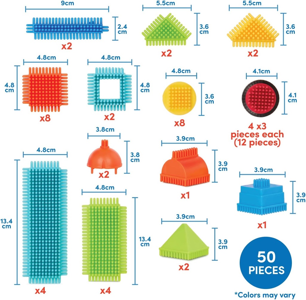 BRISTLE BLOCKS BOTE 80 P.