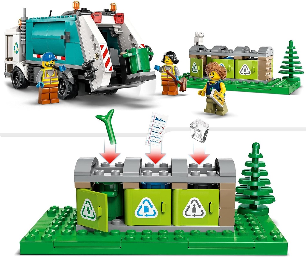 CAMION DE RECICLAJE
