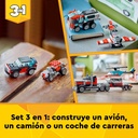 CAMION PLATAFORMA C/HELICOPTERO