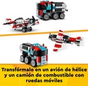 CAMION PLATAFORMA C/HELICOPTERO