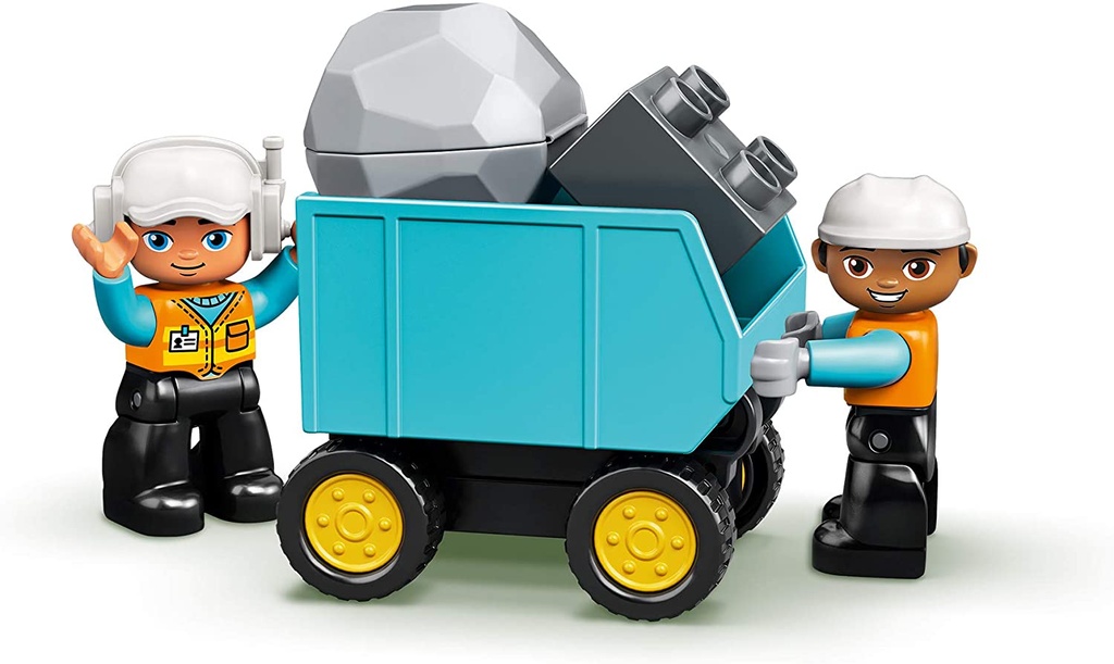 CAMION Y EXCAVADORA ORUGA