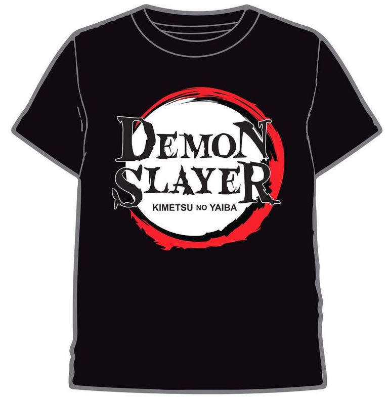 CAMISETA DEMON SLAYER LOGO T.L