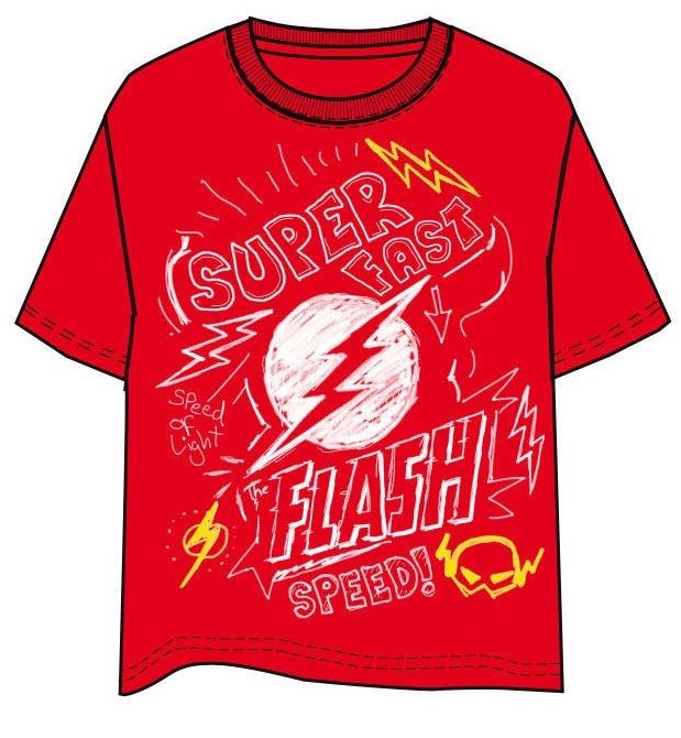 CAMISETA FLASH ROJO T.M