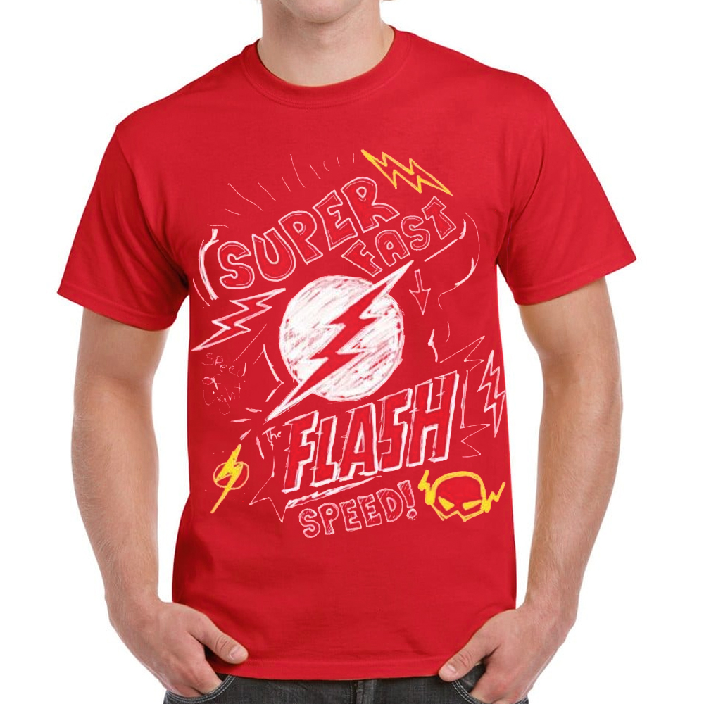 CAMISETA FLASH ROJO T.XXL