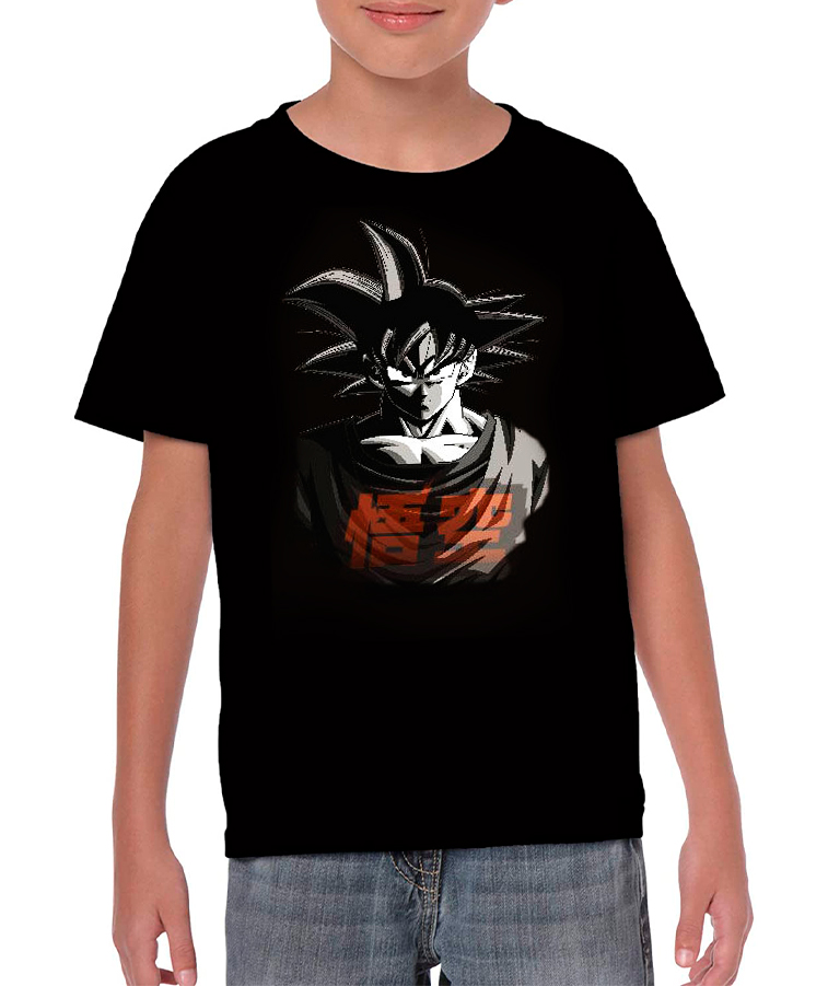 CAMISETA GOKU NEGRA T.12