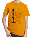 CAMISETA NARUTO NARANJA T.12