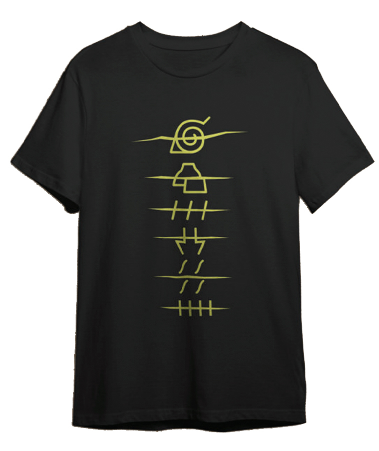 CAMISETA NARUTO SHIP.LOGO T.S