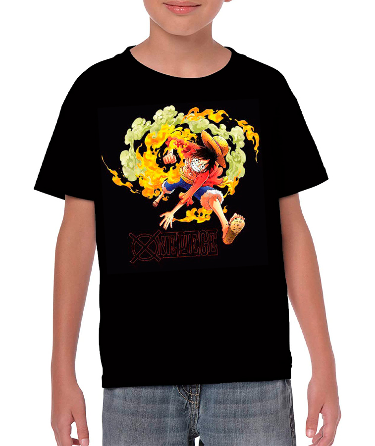 CAMISETA ONE PIECE ATAQUE T.8