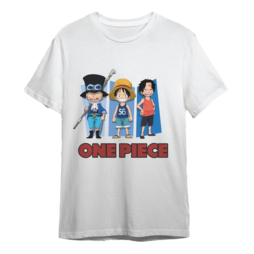 CAMISETA ONE PIECE BLANCA T.XXL