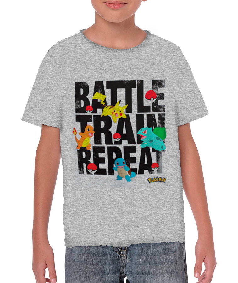 CAMISETA POKEMON BATTLE T.8
