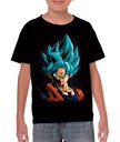 CAMISETA SON GOKU NEGRA T.8