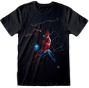 CAMISETA SPIDERMAN NEGRA T.12