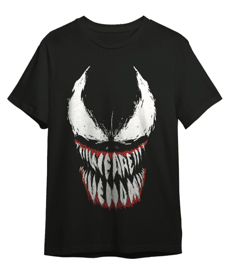 CAMISETA VENOM NEGRA T.12