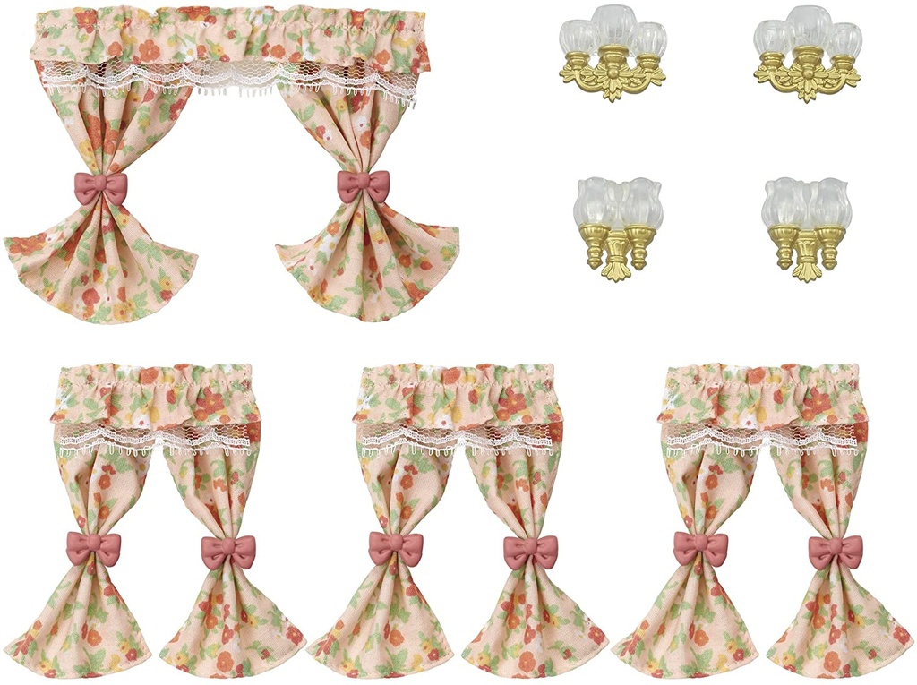 CANDELABROS Y CORTINAS SYLV.