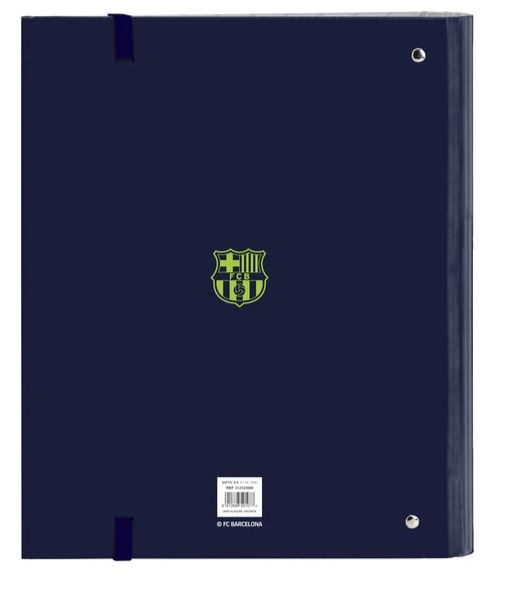 CARPETA 4 AN. F.C.B.NAVY BLUE