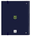 CARPETA 4 AN. F.C.B.NAVY BLUE