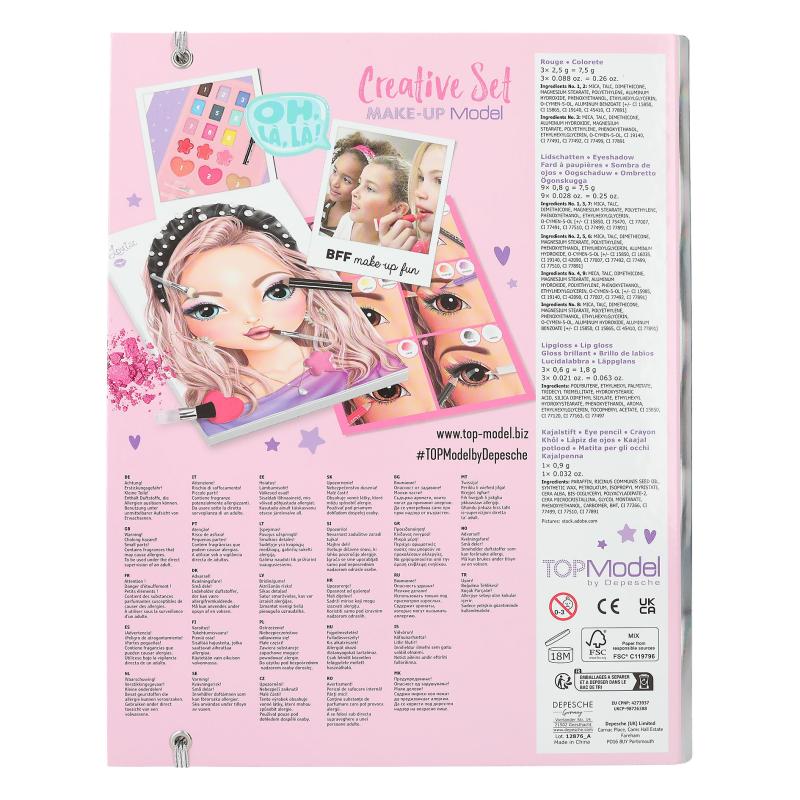 CARPETA GUIA MAQUILLAJE TOP MODEL