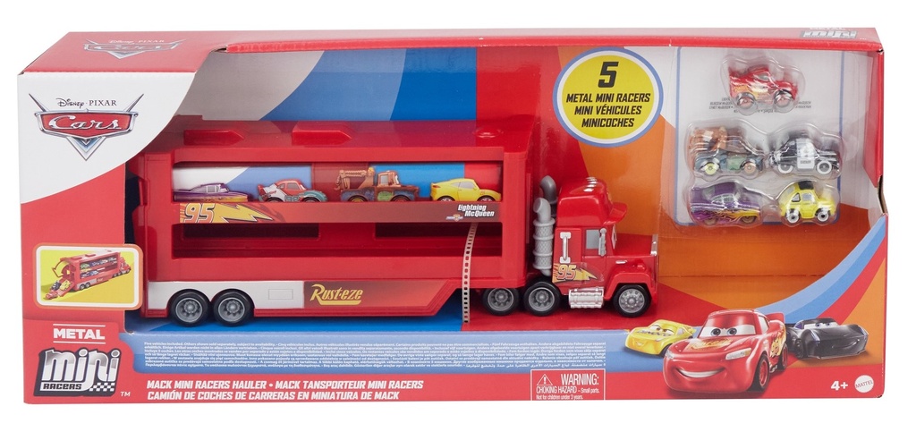 CARS MINI RACERS MACK+5 MINIS