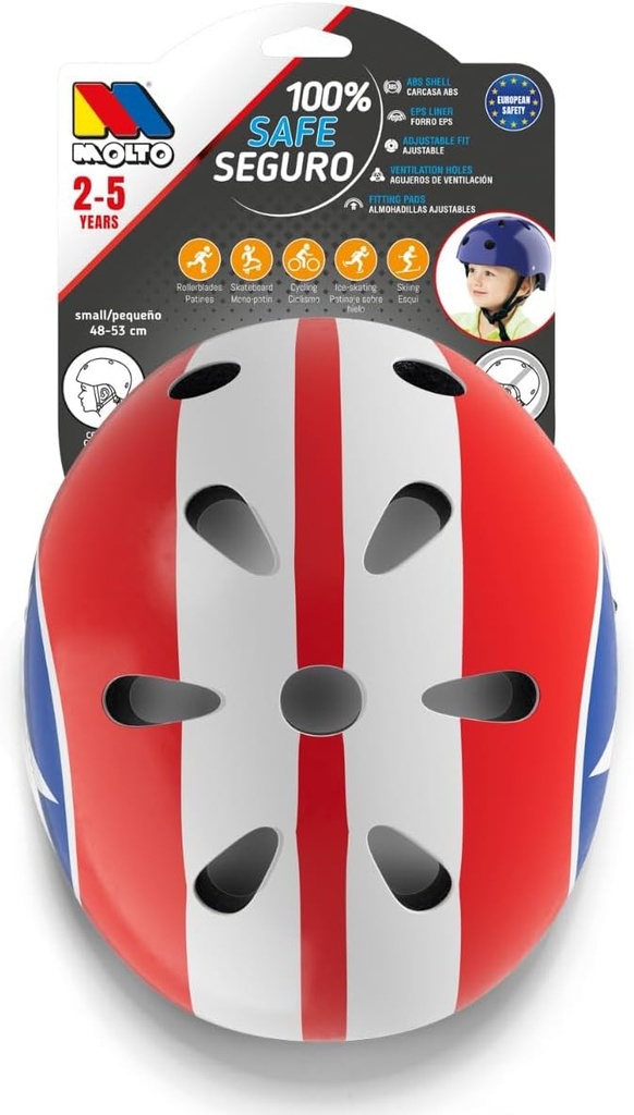 CASCO AZUL ESTRELLA